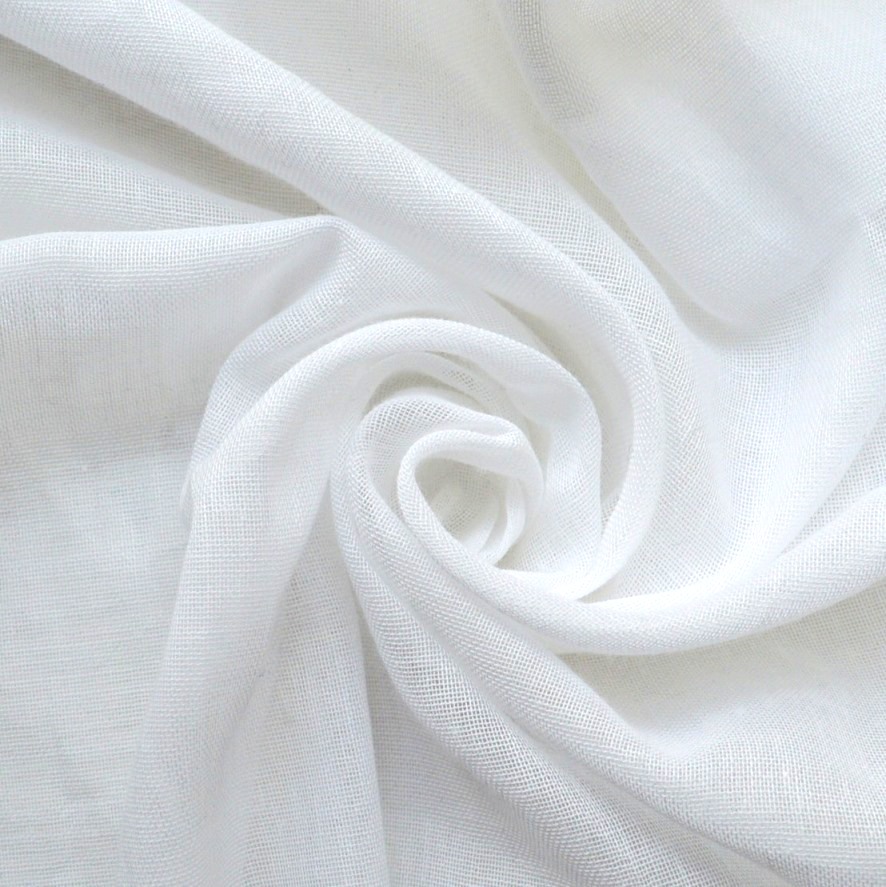 Egyptian White Cotton Muslin