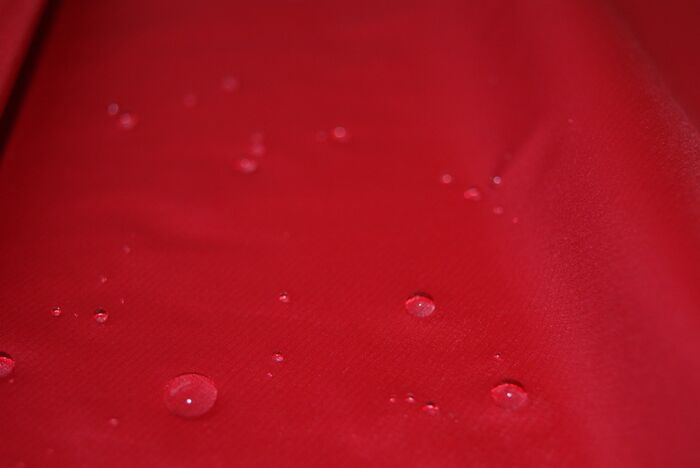 Ultra light waterproof fabric red