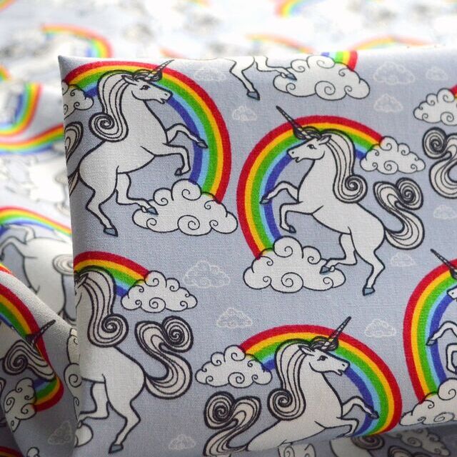 Poplin Print - Rainbow Bright